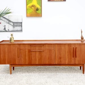 vintage danish style buffet sideboard