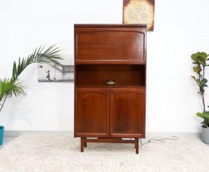 Retro Vintage Mid Century Bar Cabinet