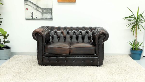 2 SEATER CHESTERFIELD SOFA