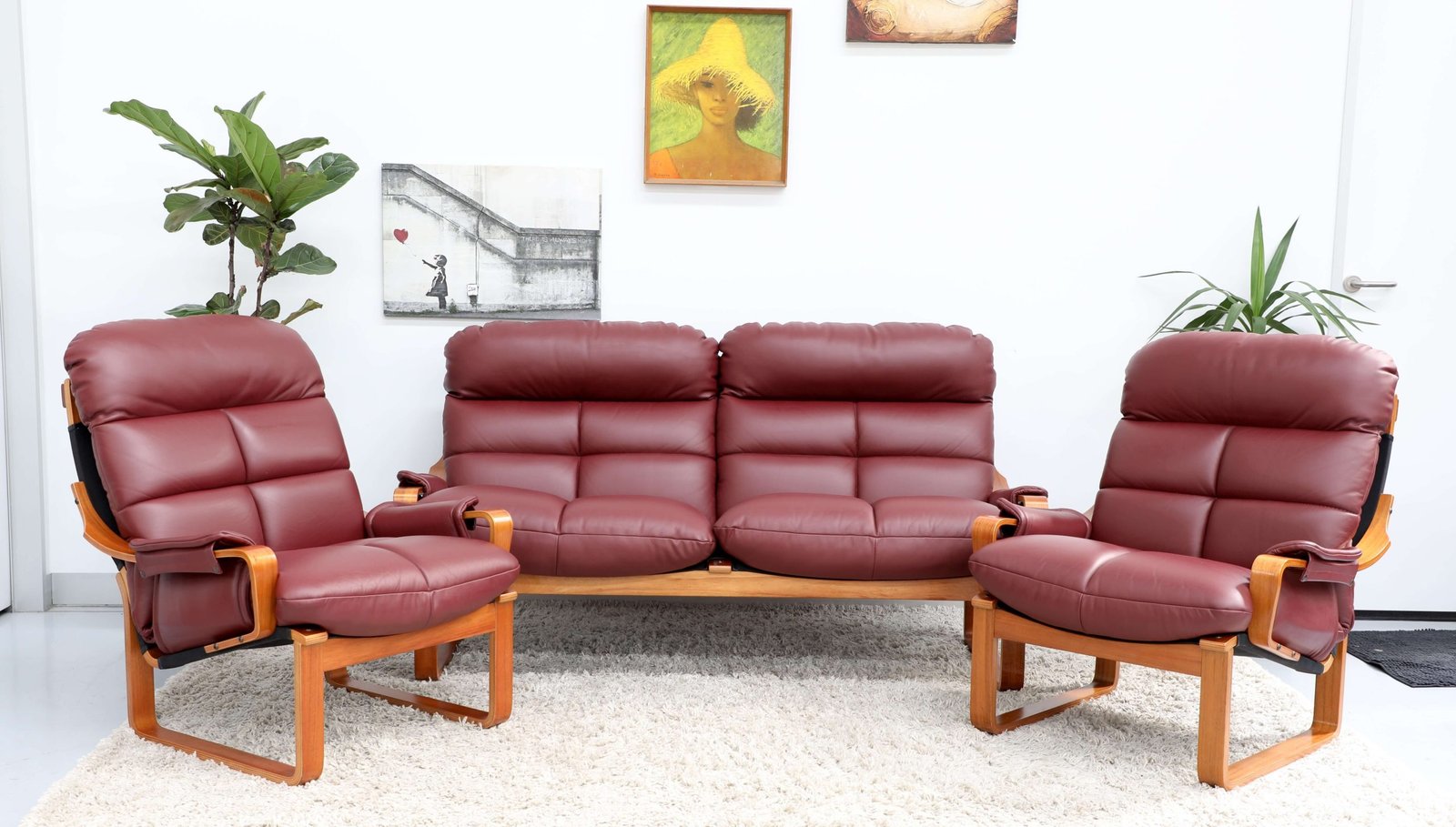 Vintage TESSA Atlantis Sofa Lounge Suite(3 PC) The Vintage Eye