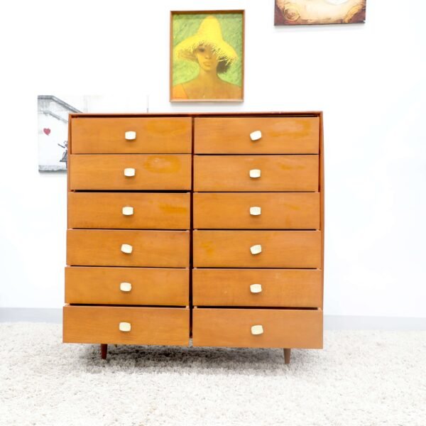 RETRO VINTAGE MIDCENTURY ALROB CHEST OF DRAWERS - Image 5