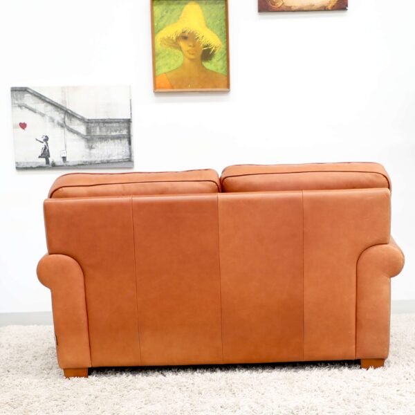 Genuine Leather Moran 2 Seater Sofa - Image 16