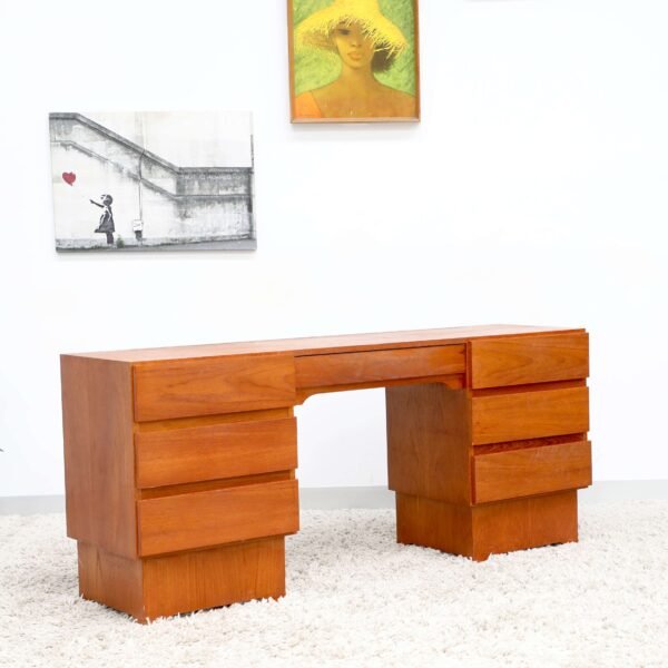 Retro Vintage Mid Century Dressing Table - Image 8