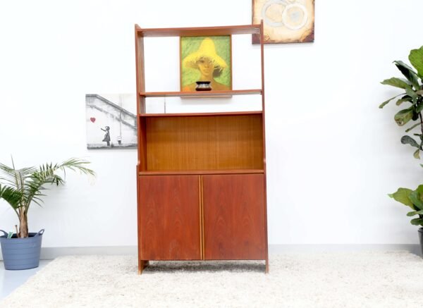 Retro Vintage Wall Unit Bookshelf