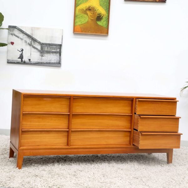 RETRO VINTAGE MIDCENTURY CHEST OF DRAWERS TV UNIT - Image 6