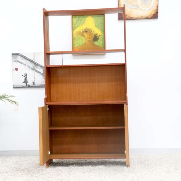 Retro Vintage Wall Unit Bookshelf - Image 8