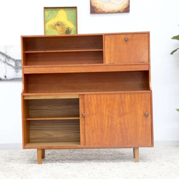 RETRO VINTAGE COCKTAIL BAR CABINET - Image 10