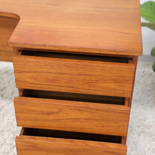 Retro Vintage Queen Rula Bedhead With Drawers - Image 7