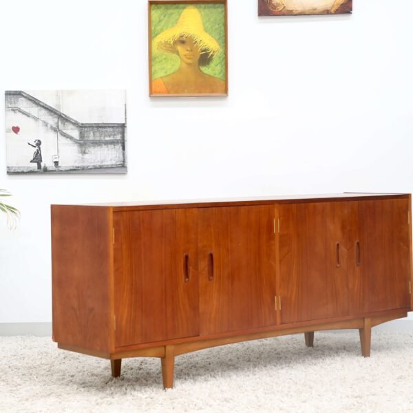 RETRO VINTAGE MID CENTURY SIDEBOARD BUFFET - Image 9