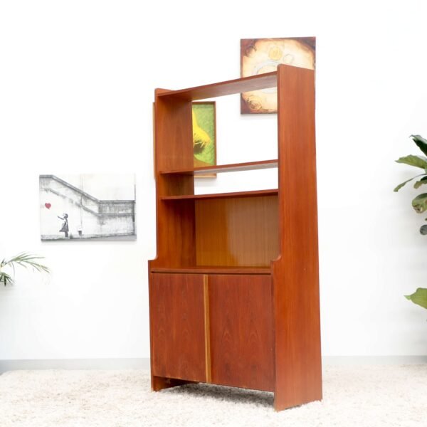 Retro Vintage Wall Unit Bookshelf - Image 12