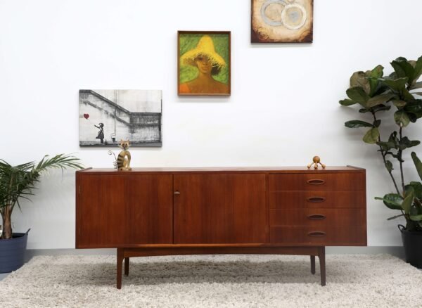 Retro Vintage Mid Century Fler Sideboard