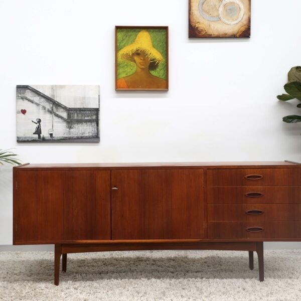 Retro Vintage Mid Century Fler Sideboard - Image 2