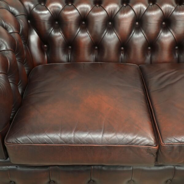 Genuine Leather MORAN CHESTERFIELD 2x2 Seater SOFA - Image 4