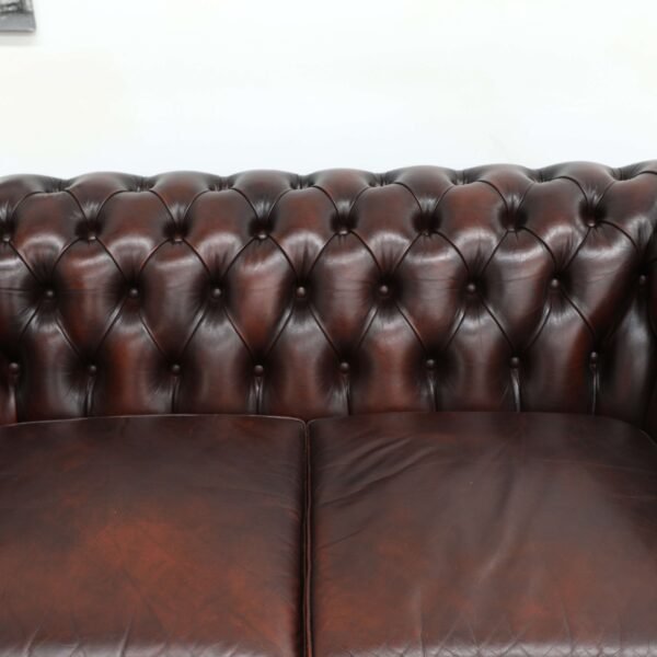 Genuine Leather MORAN CHESTERFIELD 2x2 Seater SOFA - Image 6