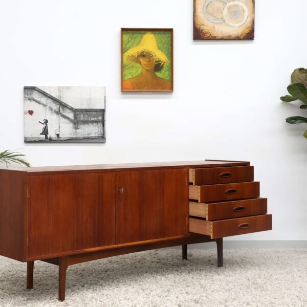 Retro Vintage Mid Century Fler Sideboard - Image 6