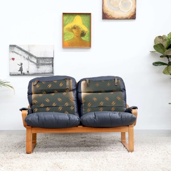 RETRO VINTAGE  TESSA MONACO 2 SEATER SOFA - Image 8