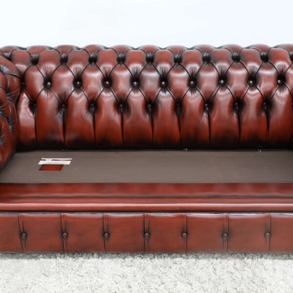 Stunning Genuine Leather CHESTERFIELD MORAN 3 seater Sofax2 - Image 10