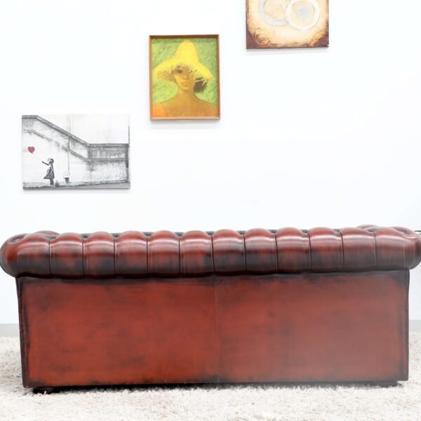 Stunning Genuine Leather CHESTERFIELD MORAN 3 seater Sofax2 - Image 14