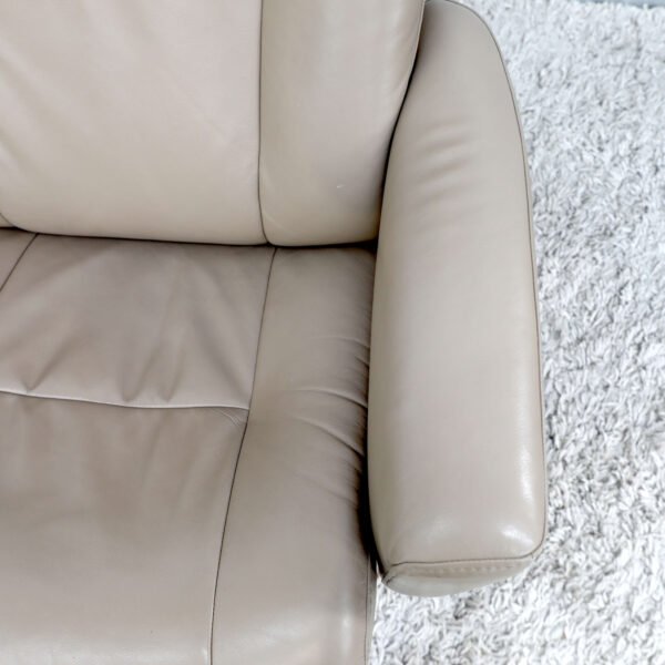 Genuine Leather IMG SWIVEL RECLINER CHAIRS FOOTSTOOLSx2 - Image 10