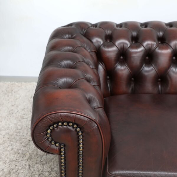 Genuine Leather MORAN CHESTERFIELD 2x2 Seater SOFA - Image 19