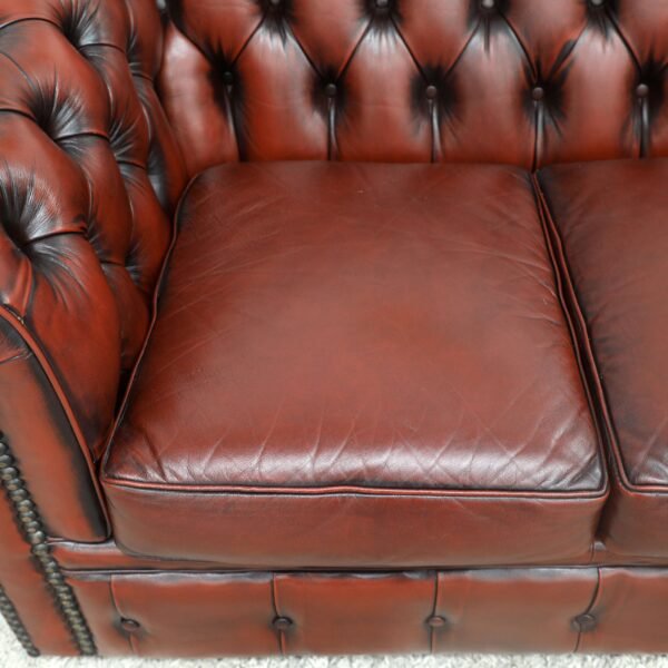 Stunning Genuine Leather CHESTERFIELD MORAN 3 seater Sofax2 - Image 20