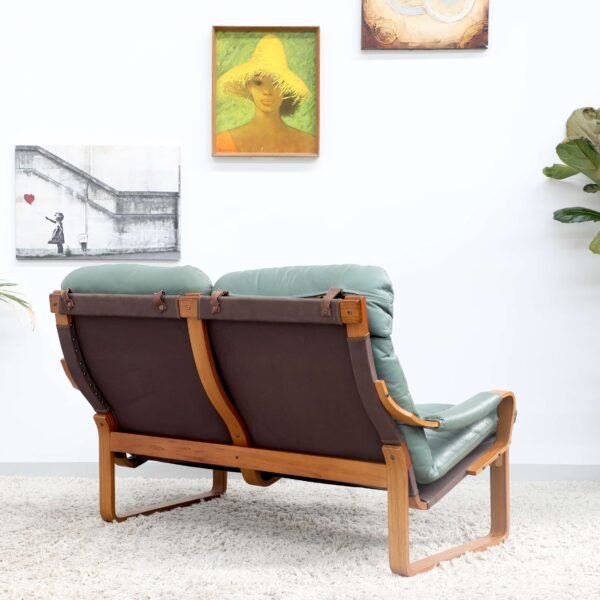 VINTAGE TESSA STOCKHOLM 2 SEATER SOFA - Image 13