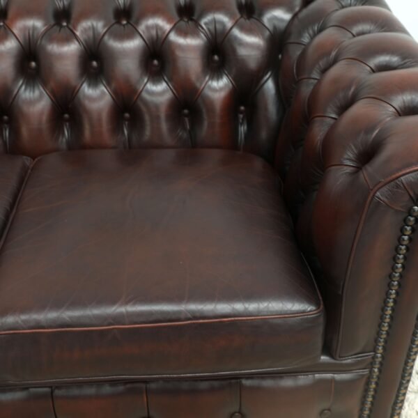 Genuine Leather MORAN CHESTERFIELD 2x2 Seater SOFA - Image 22