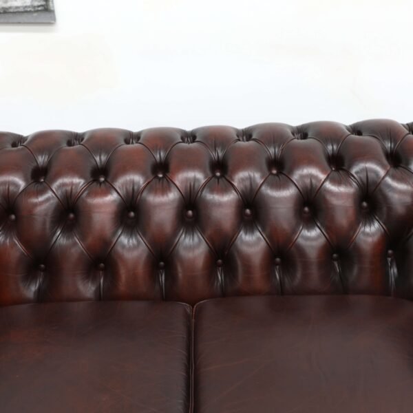 Genuine Leather MORAN CHESTERFIELD 2x2 Seater SOFA - Image 23