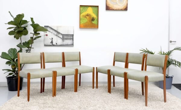 RETRO VINTAGE MID CENTURY DINING CHAIRSx6