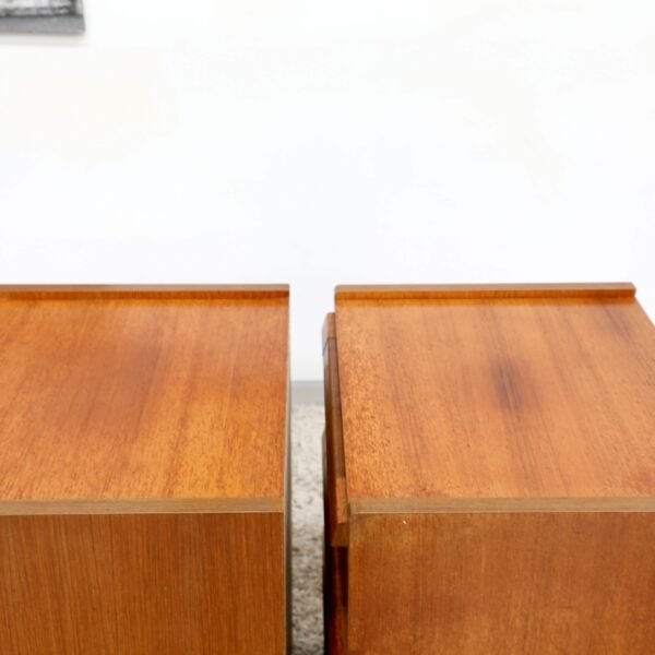 RETRO VINTAGE QUEEN BEDHEAD WITH DRAWERS - Image 14