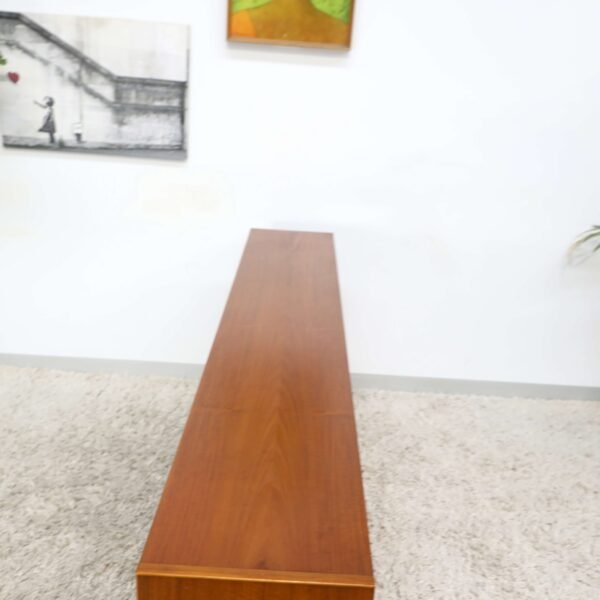 RETRO VINTAGE KOLTER TEAK BUFFET SIDEBOARD HUTCH - Image 25