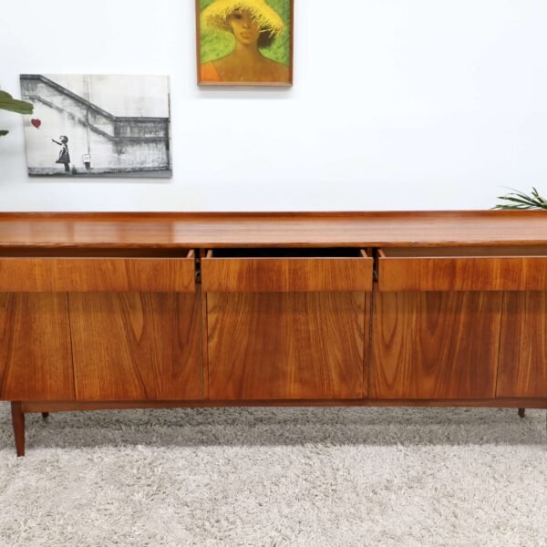 RETRO VINTAGE MODERNTONE BUFFET SIDEBOARD - Image 6