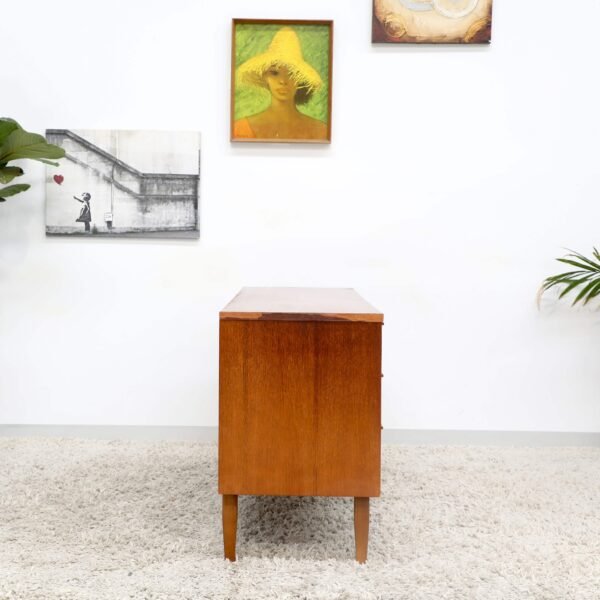 Retro Vintage Midcentury Chest Of Drawers Dresser - Image 8