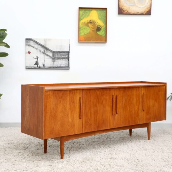 RETRO VINTAGE MID CENTURY MODERNTONE BUFFET SIDEBOARD - Image 10