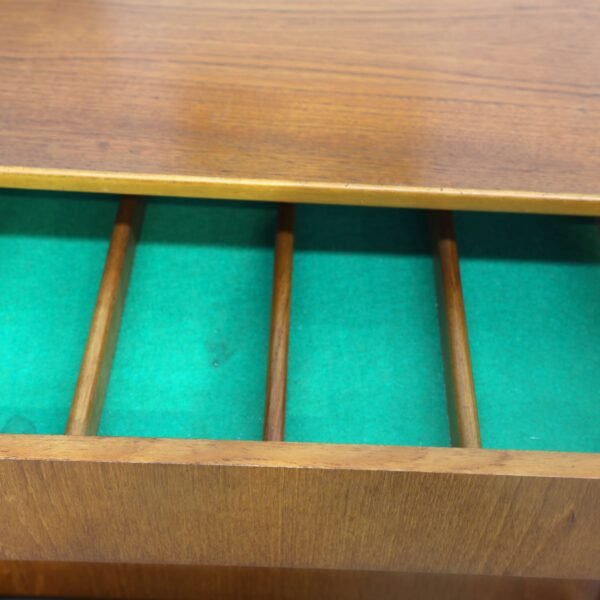 RETRO VINTAGE KOLTER TEAK BUFFET SIDEBOARD HUTCH - Image 10