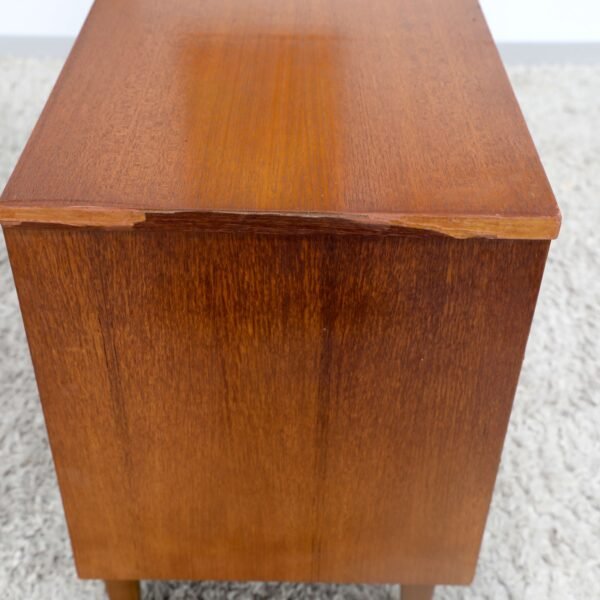 Retro Vintage Midcentury Chest Of Drawers Dresser - Image 9