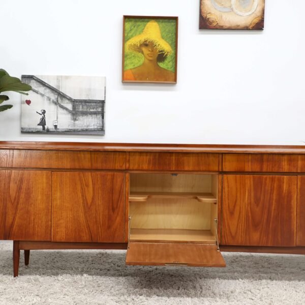 RETRO VINTAGE MODERNTONE BUFFET SIDEBOARD - Image 9