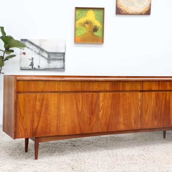 RETRO VINTAGE MODERNTONE BUFFET SIDEBOARD - Image 10