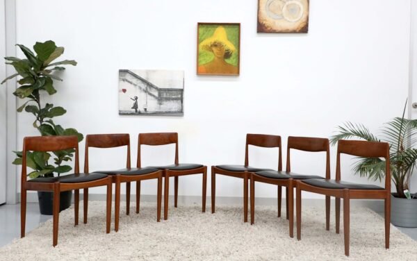 Retro Vintage MODERNTONE Dining Chairsx6