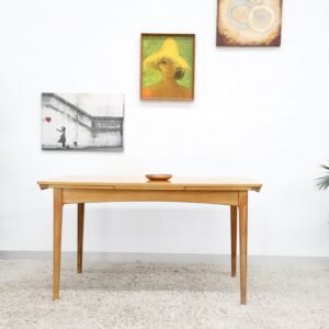 Retro Vintage Mid Century FLER Teak Dining Table