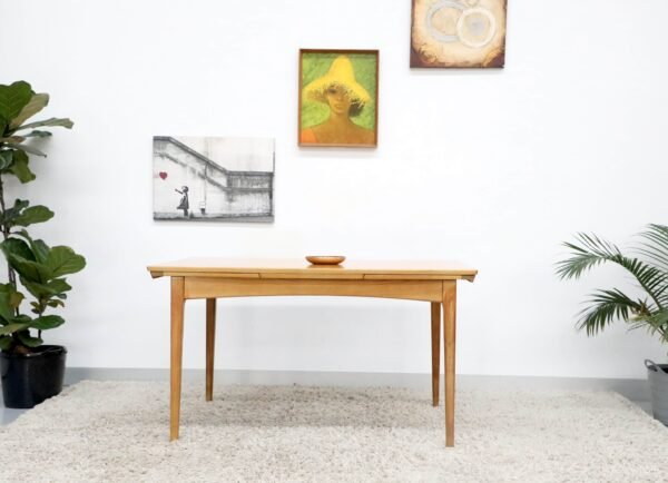 Retro Vintage Mid Century FLER Teak Dining Table