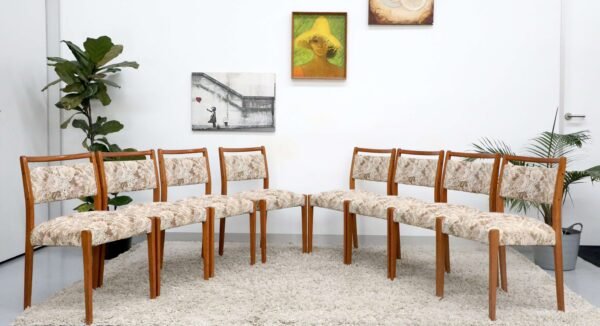 RETRO VINTAGE NOBLETT DINING CHAIRSx8