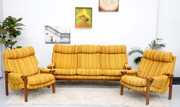 VINTAGE MID CENTURY TESSA T21 LOUNGE SUITE
