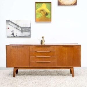 Retro Vintage Mid Century Noblett Buffet Sideboard