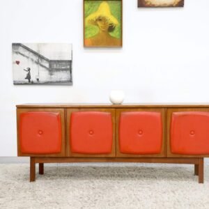 Retro Vintage Mid Century Buffet Sideboard