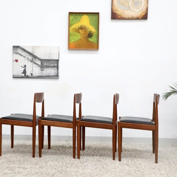 Retro Vintage MODERNTONE Dining Chairsx6 - Image 17