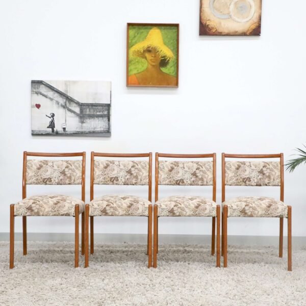 RETRO VINTAGE NOBLETT DINING CHAIRSx8 - Image 20