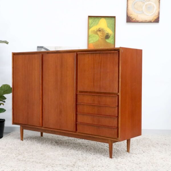Retro Vintage PARKER Cocktail Cabinet Highboard - Image 17