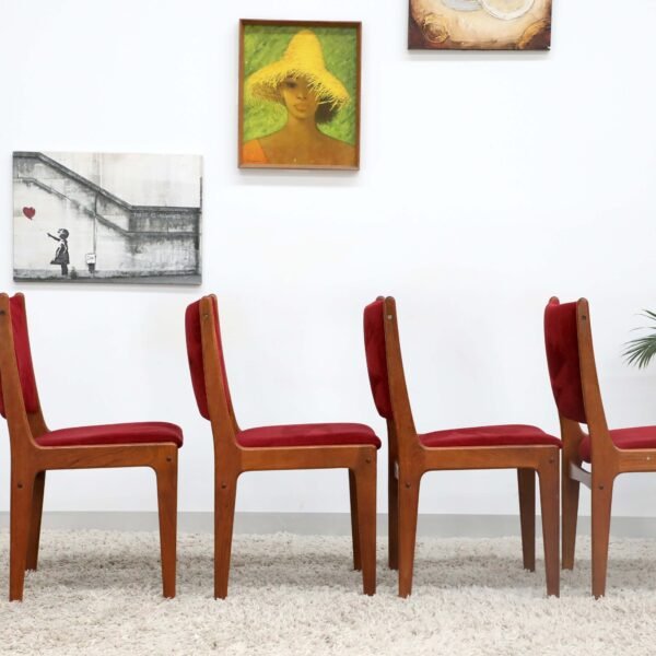 RETRO VINTAGE DINING CHAIRSX4 - Image 11