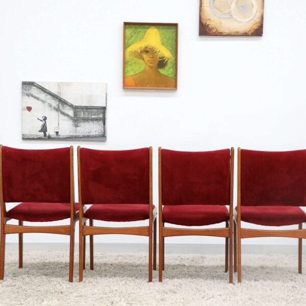 RETRO VINTAGE DINING CHAIRSX4 - Image 13